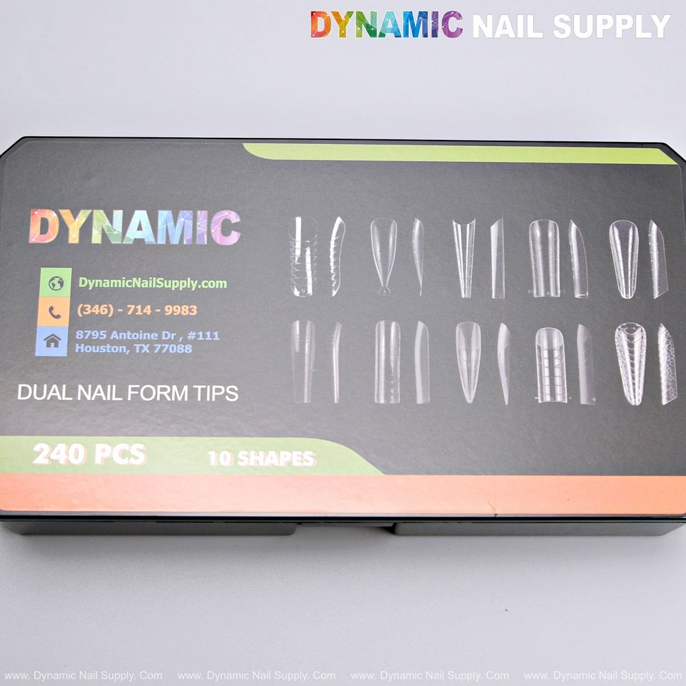 240 dual nail forms assortment - 4