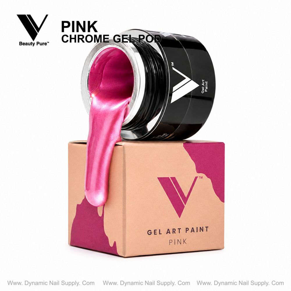 Metallic pink gel pod 5ML - 2