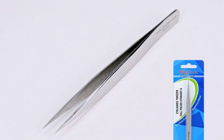 Pointed Eyelash Extension Tweezers for Precision