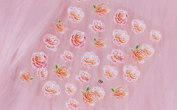 Rose Nail Stickers: How to Achieve Salon Results