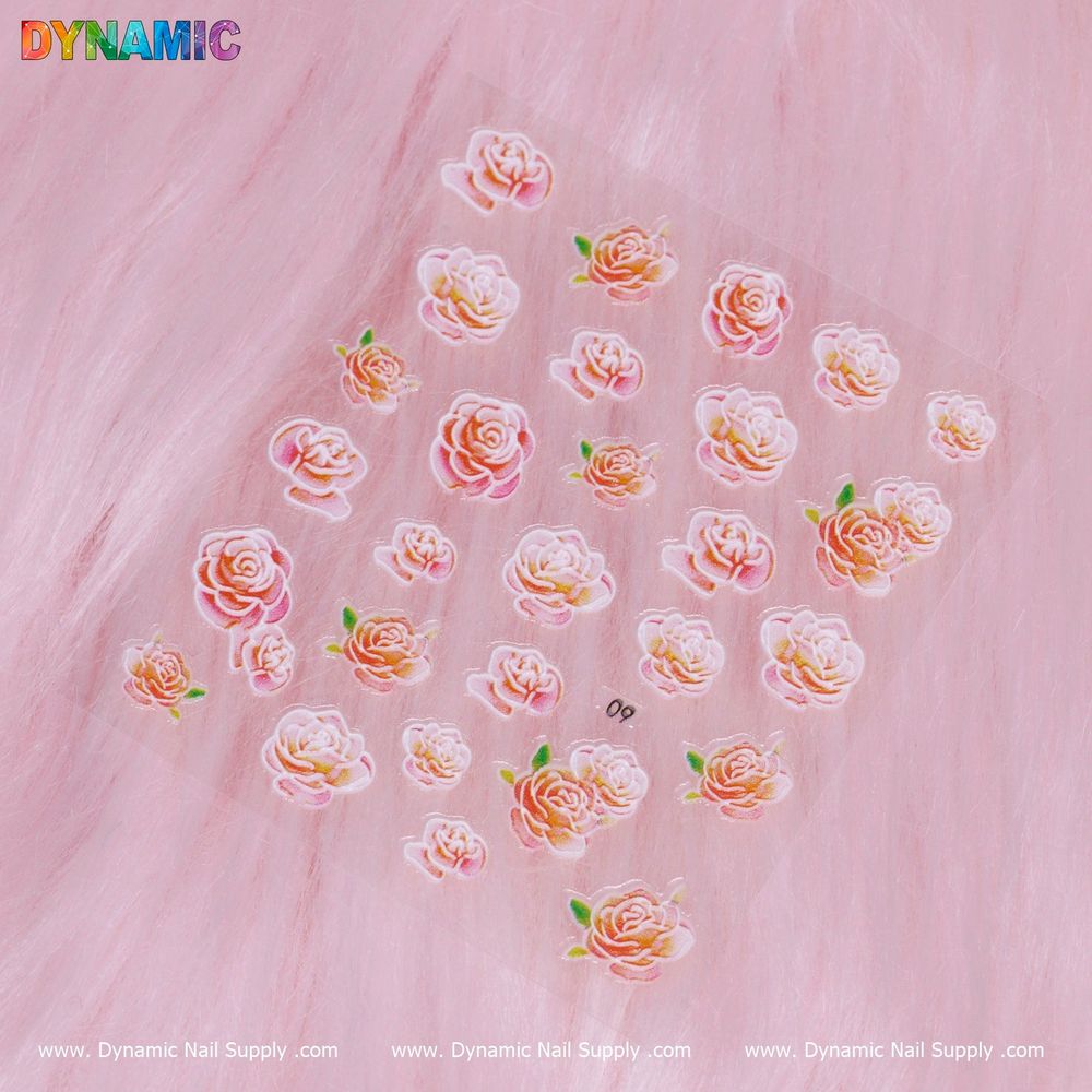 Rose Nail Stickers: How to Achieve Salon Results